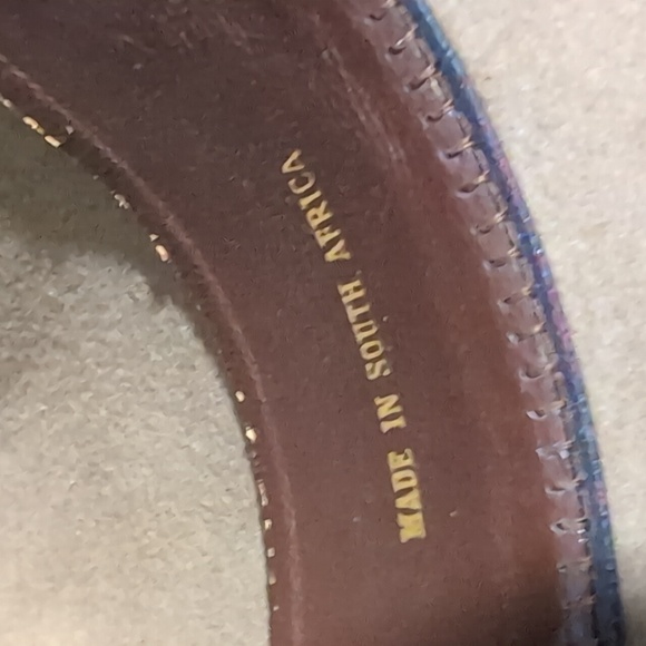 Dorian Mini safari Men's Full Brim Tan Felt Hat Size 6 7/8 56 cm. - Picture 8 of 15